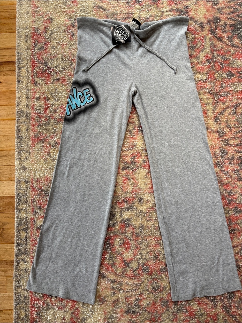 Gray Kids Dance Wide-Leg Lounge Pants